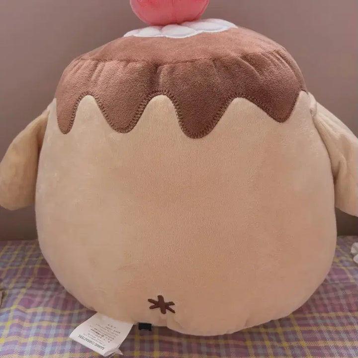 [BUNJANG] Sanrio Pompompurin Pudding Cushion Plush / (가격제안 가능)산리오 폼폼푸린 푸딩 쿠션 인형