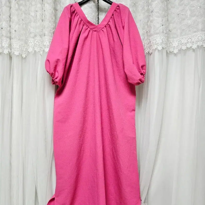 [SOLD OUT] 핑크벌룬  롱원피스