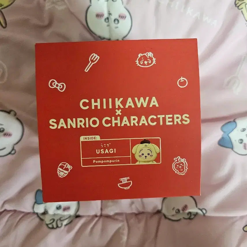 [BUNJANG] Sanrio x Chiikawa Kirameko Usagi Plush / 산리오 치이카와 콜라보 키라메코 우사기 판매