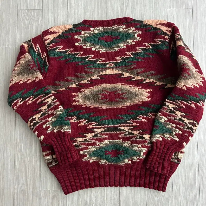 [BUNJANG] Polo Country Navajo Chimayo Hand-Knit Sweater / 폴로컨트리 나바호 치마요 핸드니트 스웨터