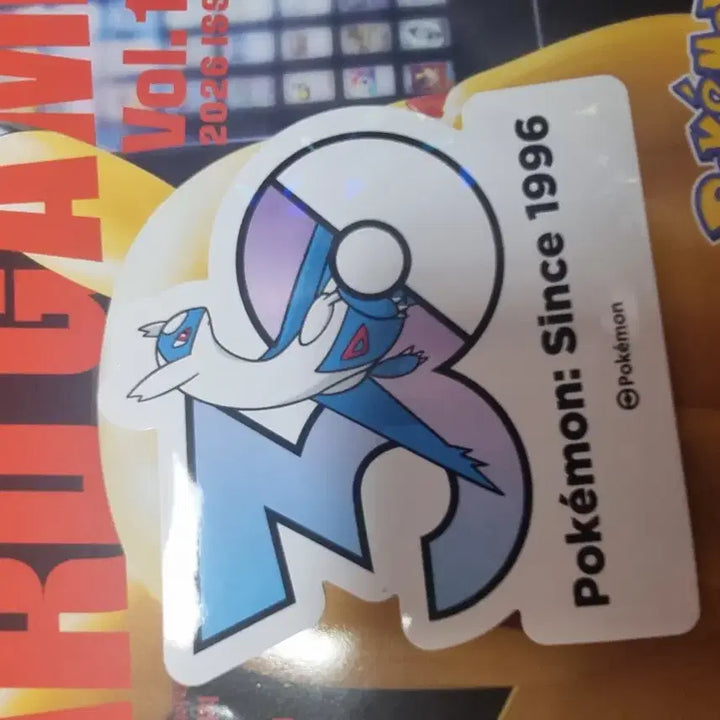 [BUNJANG] Pokemon 30th Anniversary Logo Sticker Set / 포켓몬30주년 로고스티커 팽도리/데덴네/기라티나/메탕 등 팜