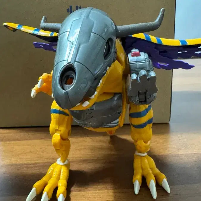 [BUNJANG] Vintage Black Wargreymon &amp; Junk Wargreymon Transformation Figure Series / 초 희귀) 고전 블랙 워그레이몬, 정크 워그레이몬 (변신 피규어 시리즈)