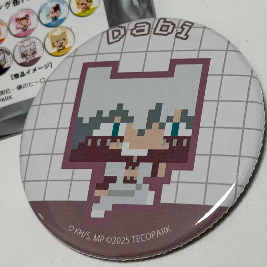 [BUNJANG] My Hero Academia Dabi Piko Park Can Badge / 히로아카 나히아 피코파크 캔뱃지 다비