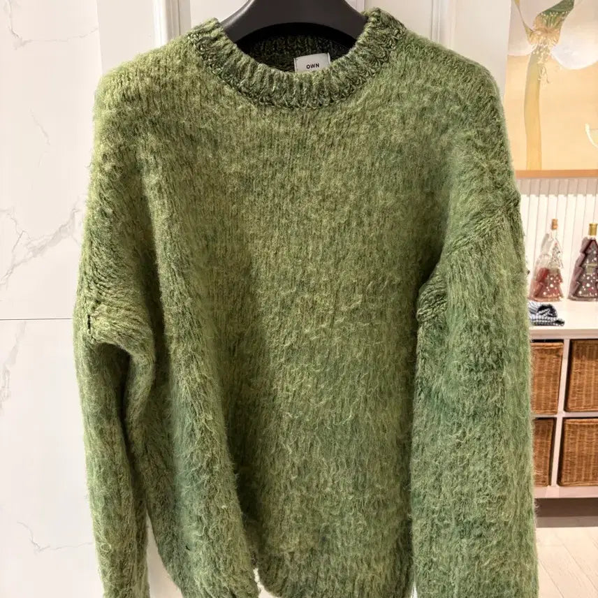 [BUNJANG] Angora Mohair Knit Sweater / 남자 앙고라니트 모헤어니트