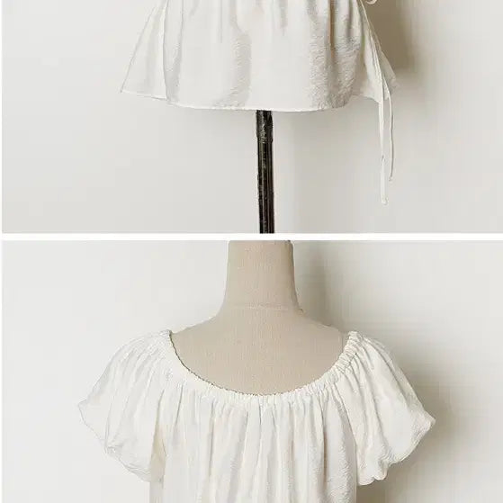 [BUNJANG] Puff Sleeve Blouse / 퍼프블라우스