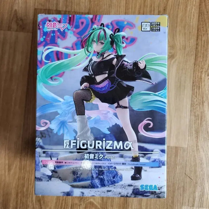 [BUNJANG] Bandai Hobby Figure-rise Hatsune Miku Punk Ver. Figure (Sealed) / [일본정품/미개봉] 피규어라이즈 하츠네 미쿠 펑크 ver. 피규어