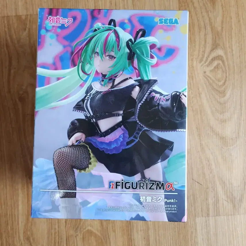 [BUNJANG] Bandai Hobby Figure-rise Hatsune Miku Punk Ver. Figure (Sealed) / [일본정품/미개봉] 피규어라이즈 하츠네 미쿠 펑크 ver. 피규어