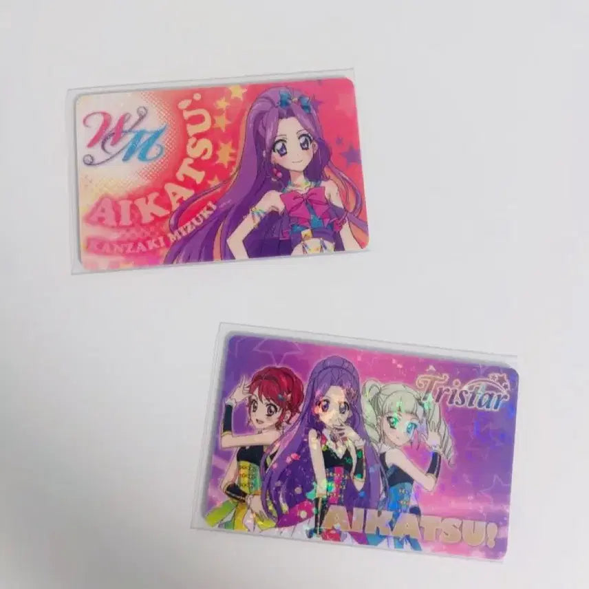 [BUNJANG] Aikatsu Mizuki Luna Fan ID Set 2nd Gen Trystar Bundle Set / 일괄) 아이엠스타 아이카츠 미즈키 루나 팬증 2기 트라이스타