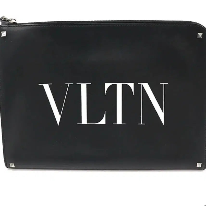 [BUNJANG] Valentino Black Calfskin VLTN Document Clutch / s급) 발렌티노 블랙 카프스킨 VLTN 도큐먼트 클러치