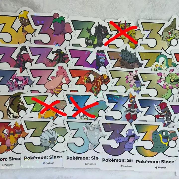 [BUNJANG] Pokemon 30th Anniversary Logo Sticker / 포켓몬 30주년 기념 로고 스티커 판매합니다!