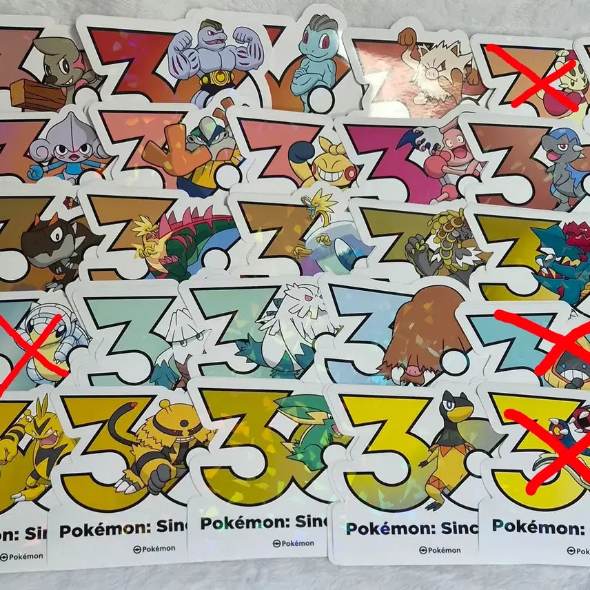 [BUNJANG] Pokemon 30th Anniversary Logo Sticker / 포켓몬 30주년 기념 로고 스티커 판매합니다!