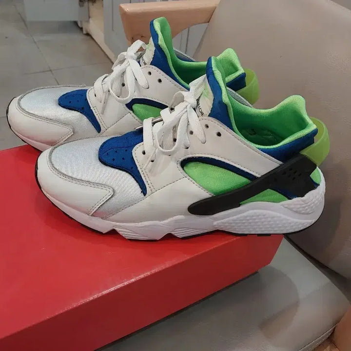 [BUNJANG] Nike Air Huarache OG Scream Green Size 260 / 나이키 에어 허라취 허라치 OG 스크림 그린 260mm택포 45,000원