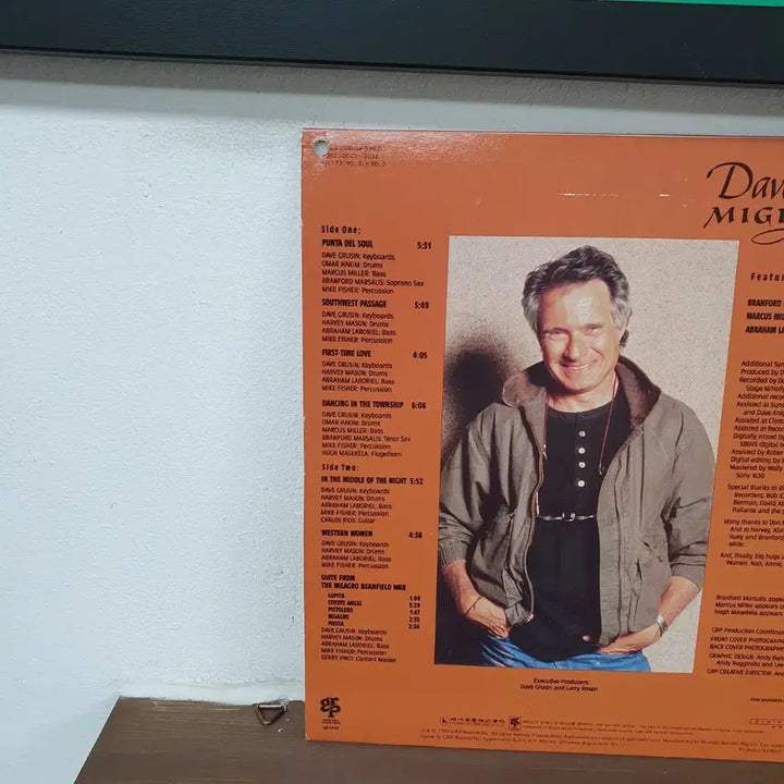 [BUNJANG] Dave Grusin Migration LP 1989 Fusion Jazz / 데이브 그루신 MIGRATION LP 1989  퓨전재즈