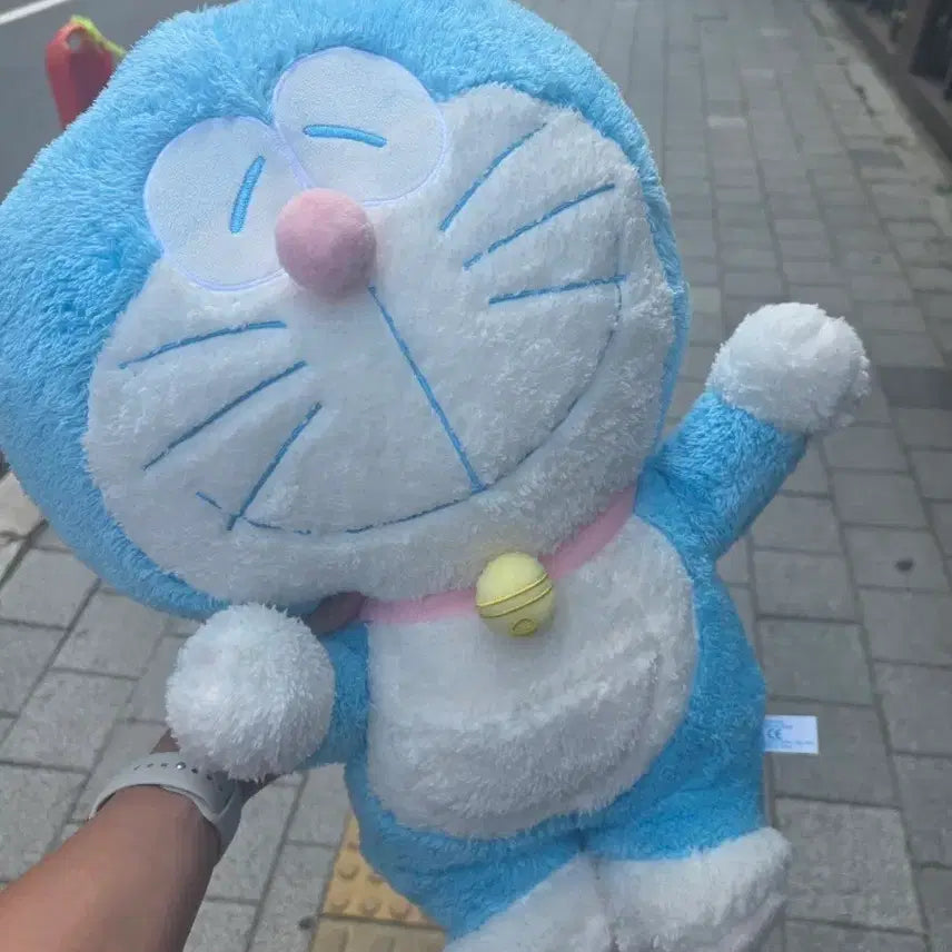 [BUNJANG] Doraemon Large Plush 55cm / 도라에몽 대형 55cm 인형 판매