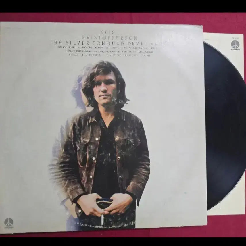 [BUNJANG] Kris Kristofferson The Silver Tongued Devil and I LP Vinyl Record / Kris Kristofferson_Silver~Devil and I_LP