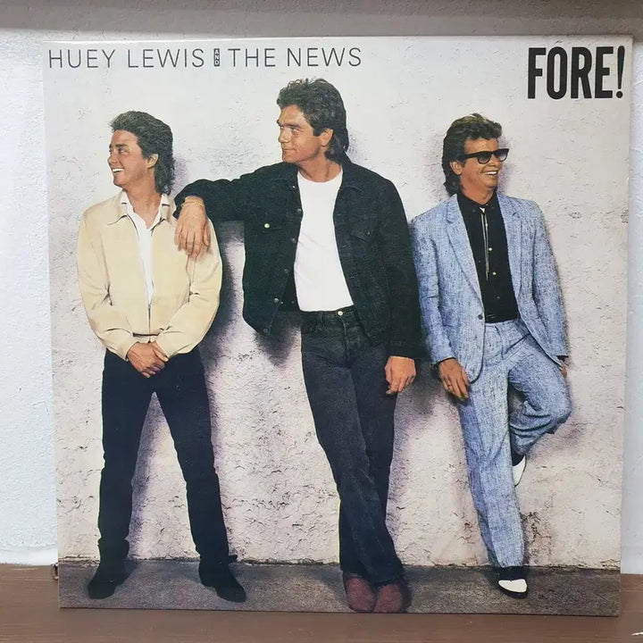 [BUNJANG] Huey Lewis and the News Fore! LP 1986 / 휴이 루이스 앤 더 뉴스 Fore! LP 1986