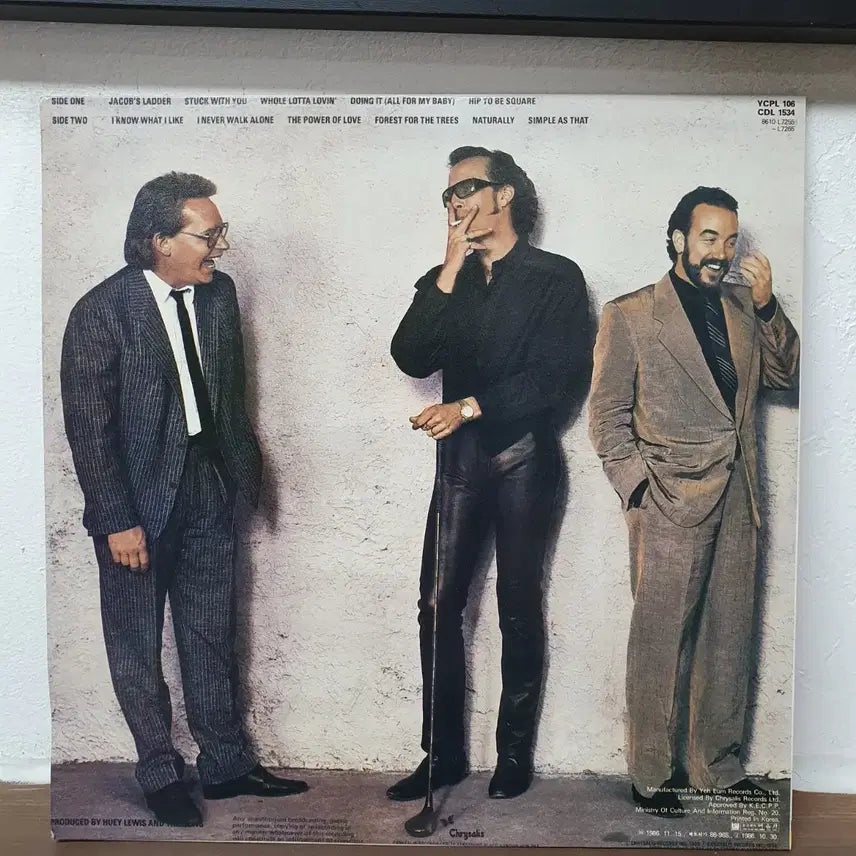 [BUNJANG] Huey Lewis and the News Fore! LP 1986 / 휴이 루이스 앤 더 뉴스 Fore! LP 1986