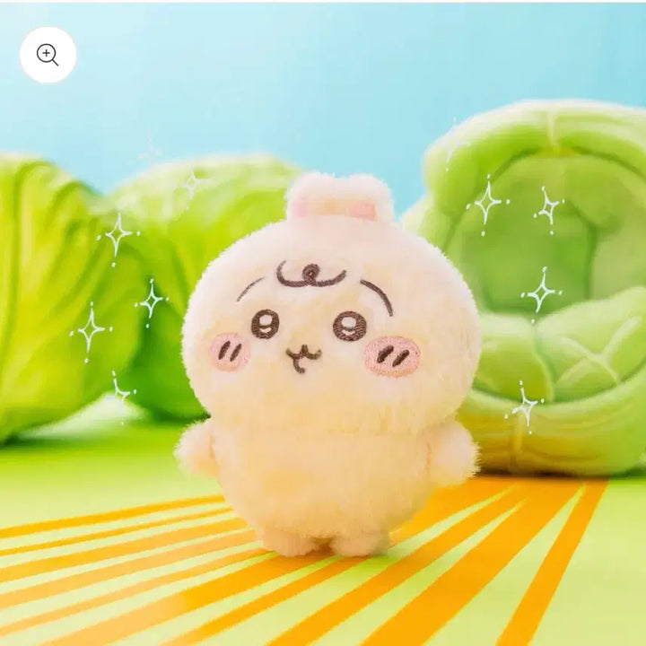 [BUNJANG] Chiikawa Cabbage Usagi Mascot Keychain / 치이카와 양배추 우사기 마스코트 키링