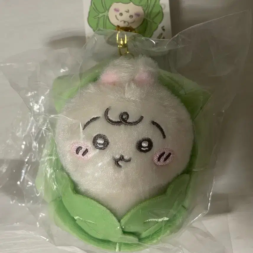 [BUNJANG] Chiikawa Cabbage Usagi Mascot Keychain / 치이카와 양배추 우사기 마스코트 키링