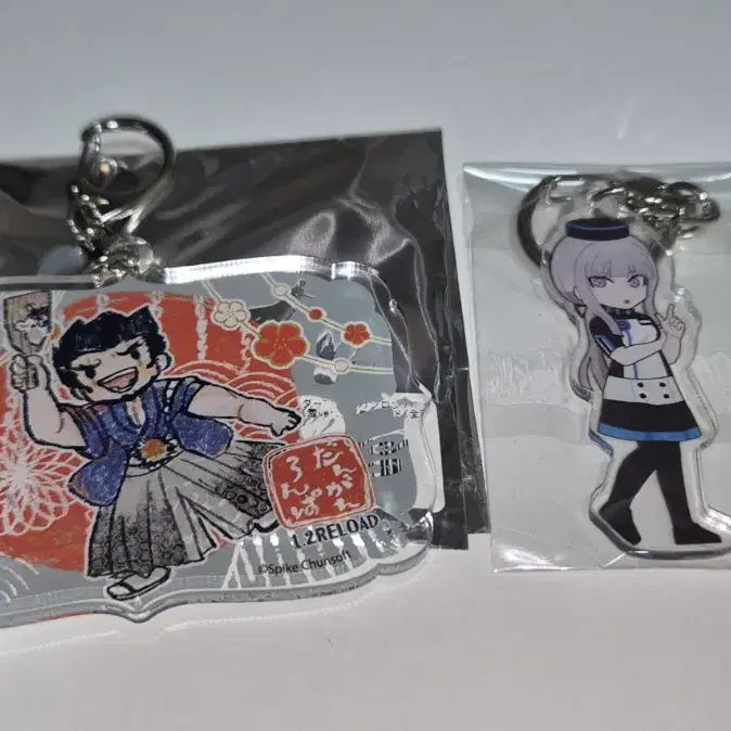 [BUNJANG] Danganronpa Nidai &amp; Kirigiri Acrylic Goods Set / 슈퍼 단간론파/단간론파3 니다이&amp;키리기리 아크릴 굿즈 세트