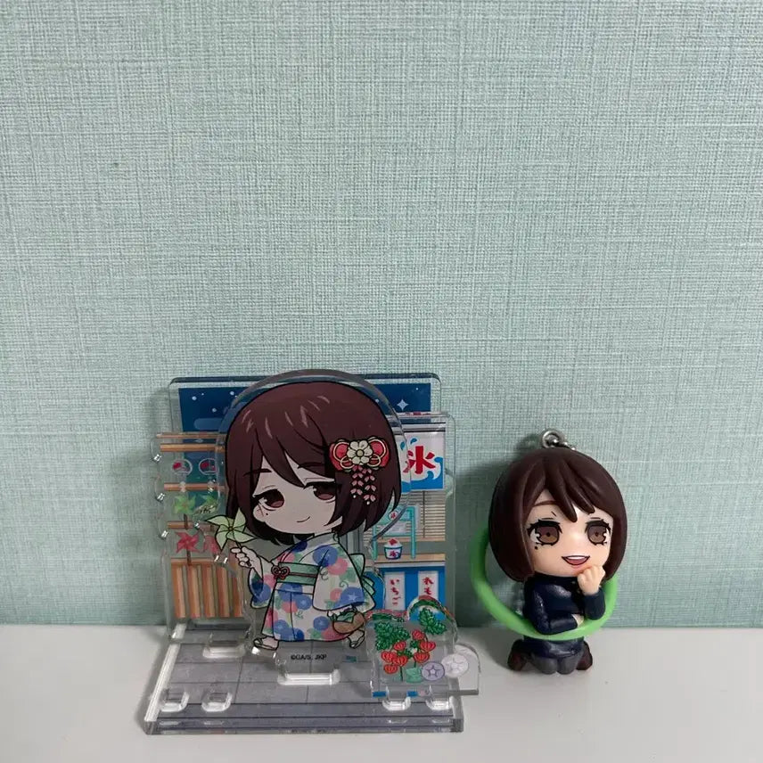 [BUNJANG] Jujutsu Kaisen Shoko Marukuji Daikichi Acrylic &amp; Konnichiwa Gacha Bundle Set (Sealed) / 일괄) 미개봉 주술회전 쇼코 마루쿠지 대길 아크릴, 곤니치와 가챠