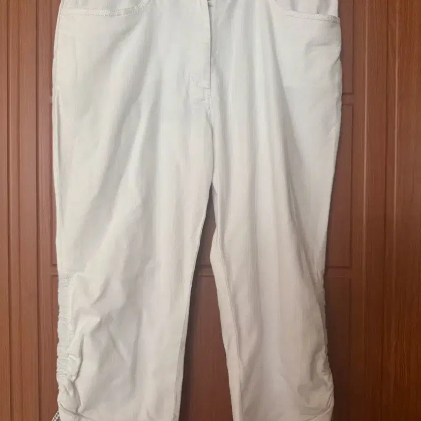 [BUNJANG] Black and White Cotton Pants / 블랙 앤 화이트 바지