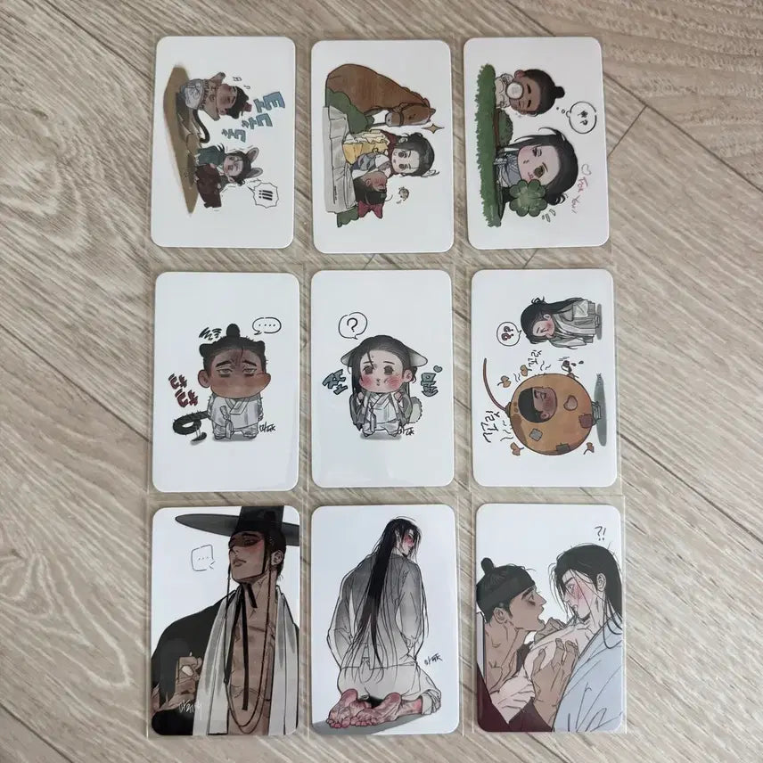 [BUNJANG] Yeonui Girok Tunique Visit Photocard Full Set / 연의기록 투니크 방문포카 풀셋 양도