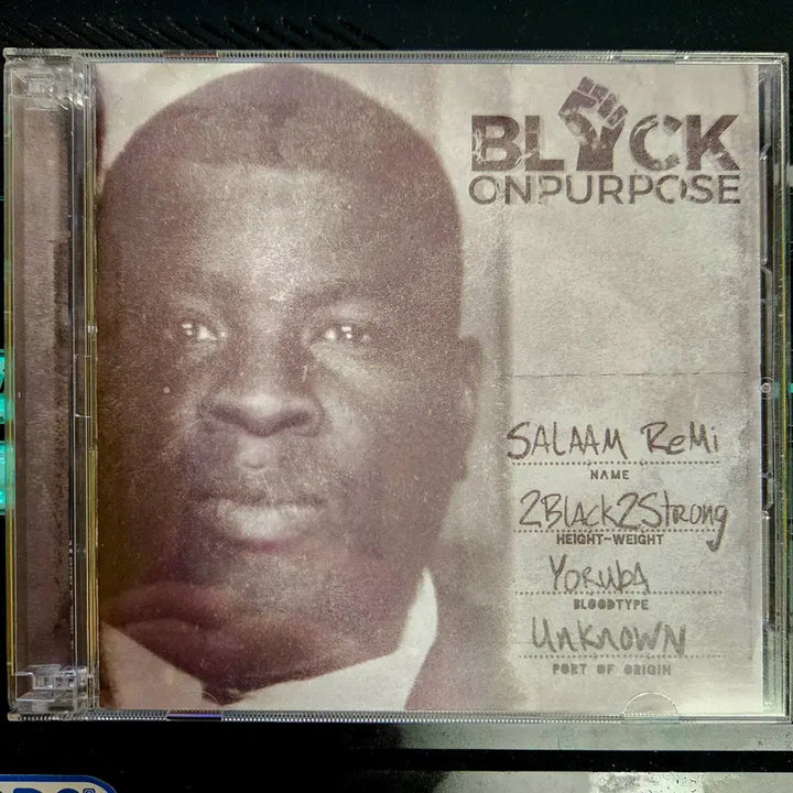 [BUNJANG] Salaam Remi Black On Purpose Limited Edition CD + DVD / Salaam Remi - Black On Purpose CD+DVD 한정
