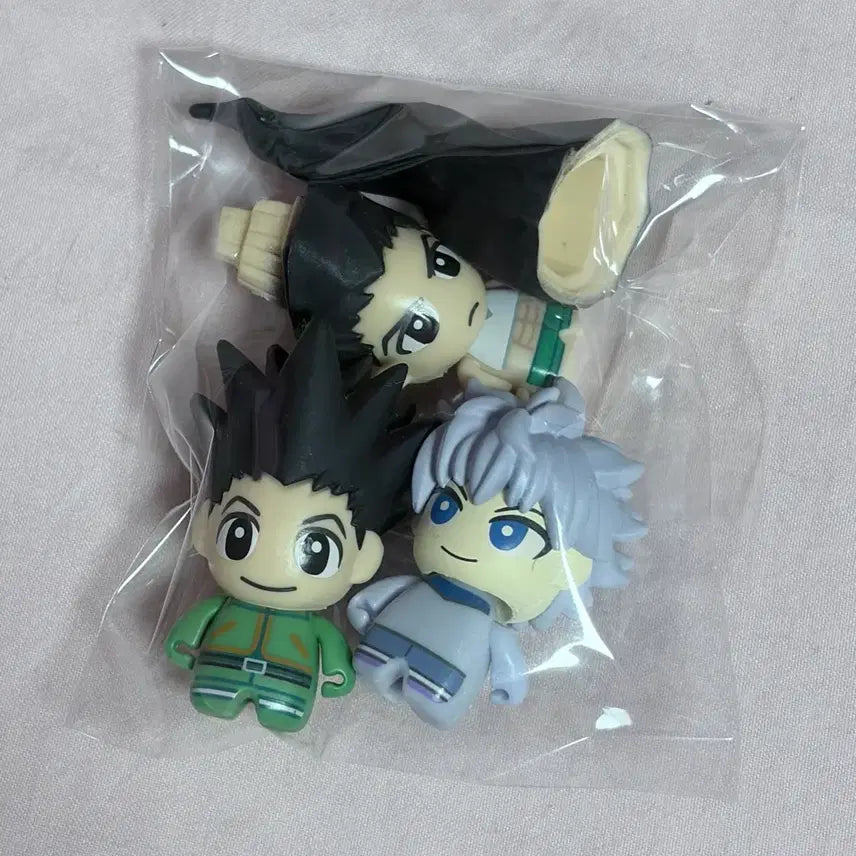 [BUNJANG] Hunter x Hunter Gacha Figure Gon Killua GonGukMon Set / 헌터헌터 가챠 피규어 곤 키르아 곤육몬 세트