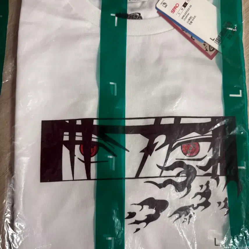 [BUNJANG] SPAO Naruto Collaboration T-Shirt L (Sealed) / [최저가!]설명란참고 미개봉 나루토스파오티셔츠L