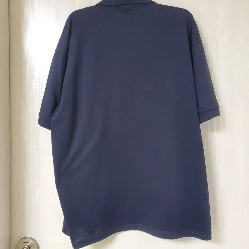 [BUNJANG] Lacoste Navy Short Sleeve Polo Shirt / 라코스테  네이비 반팔 카라티