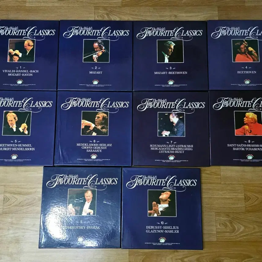 [BUNJANG] Seoul Records World Classics LP Collection (50 Records) / LP 50장 서울레코드 월드클래식 풀세트