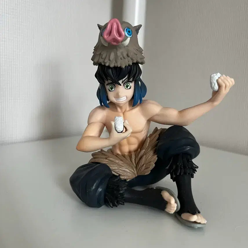 [BUNJANG] Demon Slayer Inosuke Chokonose Figure / 귀멸의 칼날 초코노세 이노스케 피규어