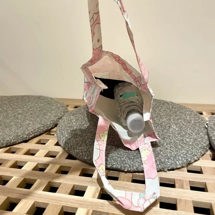 [BUNJANG] Cinnamoroll Tumbler Bag Mini Tote Bag / [새상품] 시나모롤 텀블러 백 우산 가방 미니 토트백