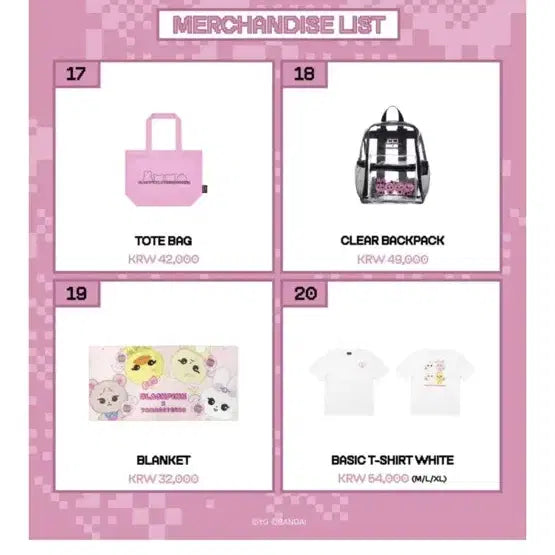 [BUNJANG] Blackpink Tamagotchi Backpack / 블랙핑크 타마고치 백팩(새제품)