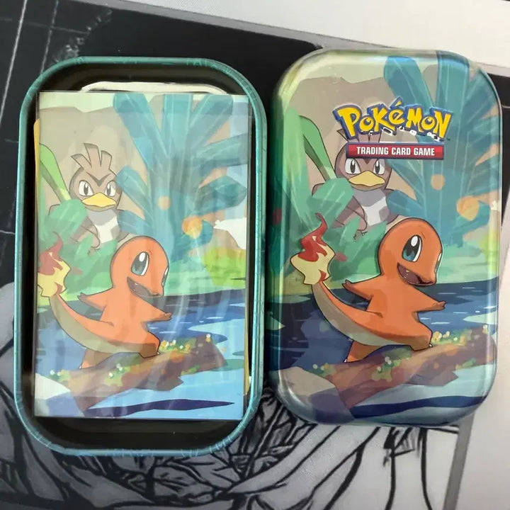 [BUNJANG] Pokemon Card Tin Case Kanto Friends Charmander / 포켓몬 카드 틴케이스 관동 친구들 파이리