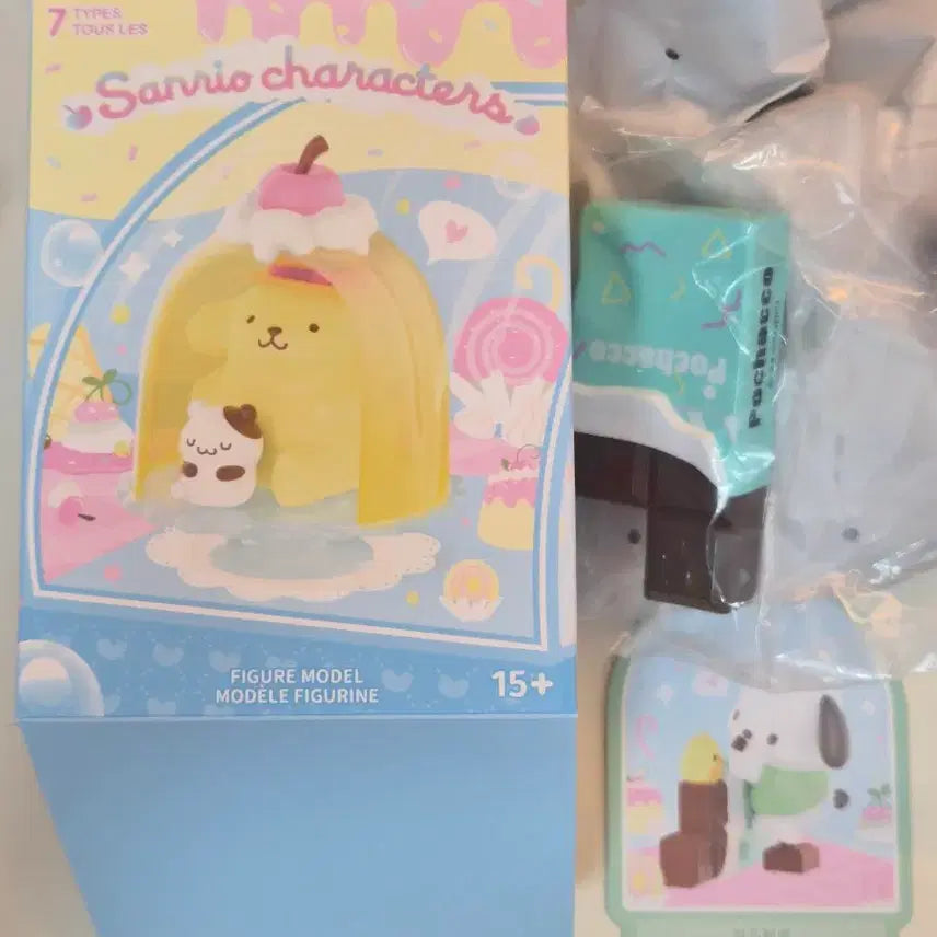[BUNJANG] Sanrio Pochacco Colorful Food Figure (Sealed) / [미개봉] 산리오 랜덤 피규어 > 포차코 컬러풀 푸드 피규어