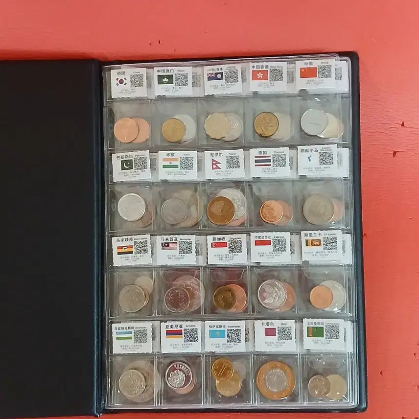 [BUNJANG] 60 Countries World Coin Set / 60개국세계동전세트 세계주화세트