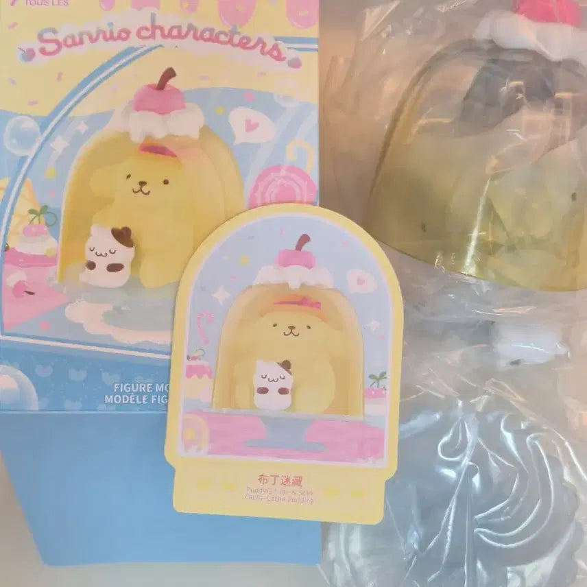 [BUNJANG] Sanrio Pompompurin Colorful Food Figure / [미개봉] 산리오 랜덤 피규어 > 폼폼푸린 컬러풀 푸드 피규어