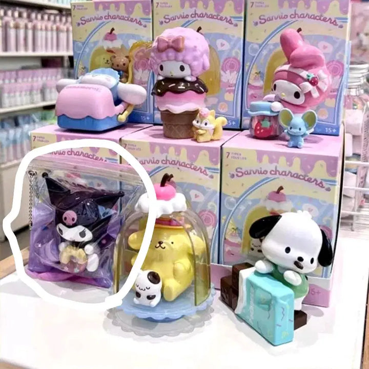[BUNJANG] Sanrio Kuromi Colorful Food Figure (Sealed) / [미개봉] 산리오 랜덤 피규어 > 쿠로미 컬러풀 푸드 피규어