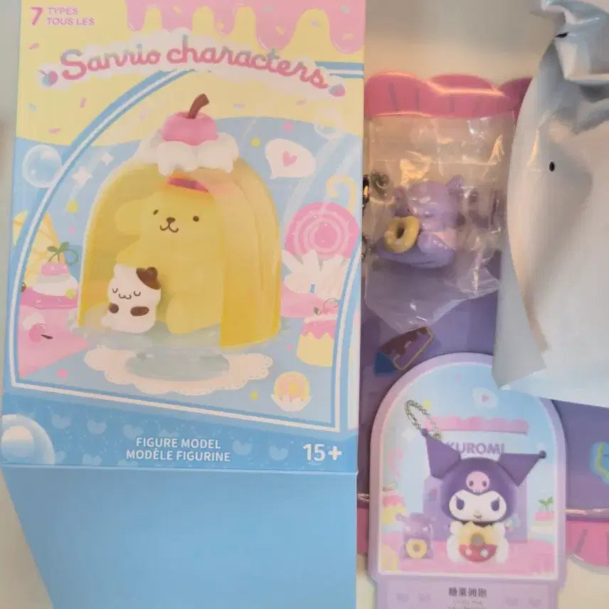 [BUNJANG] Sanrio Kuromi Colorful Food Figure (Sealed) / [미개봉] 산리오 랜덤 피규어 > 쿠로미 컬러풀 푸드 피규어