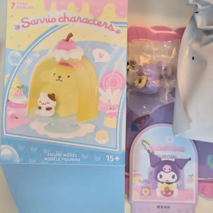 [BUNJANG] Sanrio Kuromi Colorful Food Figure (Sealed) / [미개봉] 산리오 랜덤 피규어 > 쿠로미 컬러풀 푸드 피규어
