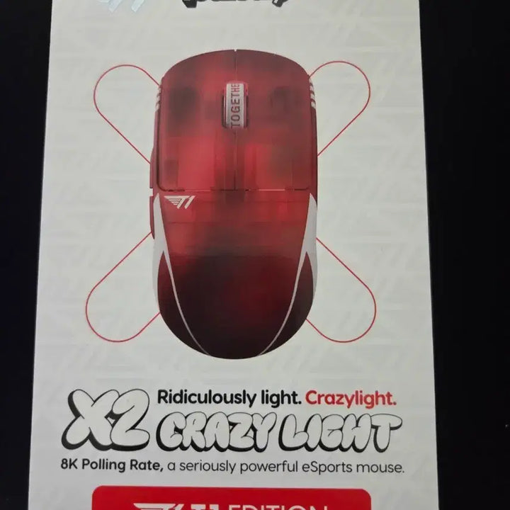 [BUNJANG] Pulsar X2 CrazyLight T1 Edition Gaming Mouse / 펄사 X2 CrazyLight T1 에디션 게이밍 마우스