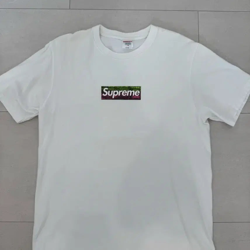 [BUNJANG] Supreme Box Logo T-Shirt White / 슈프림 박스로고 반팔티 화이트
