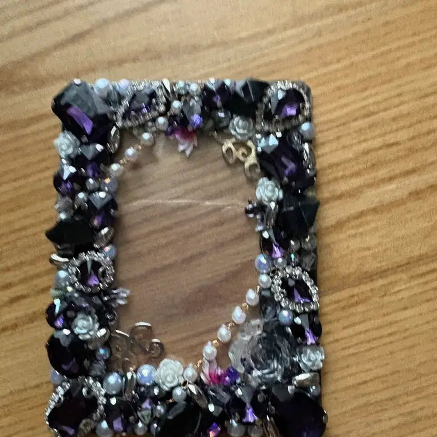 [BUNJANG] Beaded Jewel Photocard Holder / 비즈포카홀더