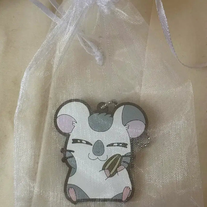 [BUNJANG] Hamtaro Hamtaro Kuji Rubber Charm Yam-Yam Keyring / 방가방가 햄토리 쿠지 러버챰 얌냠이 키링