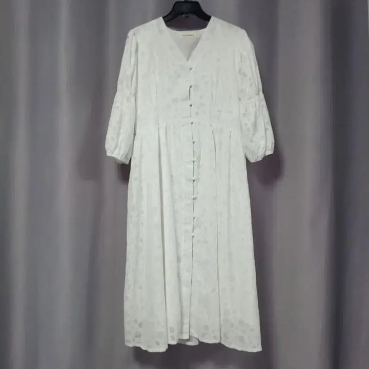 [BUNJANG] White Floral Dress / 화이트 플로럴 원피스