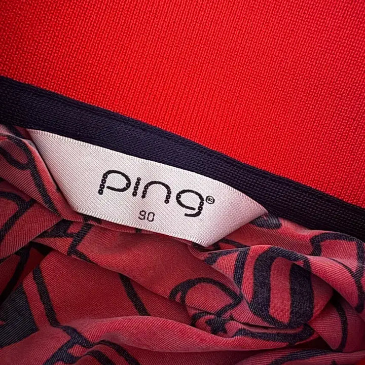 [BUNJANG] PING Golf Wear Sleeveless Collar T-Shirt / 핑 골프웨어 민소매 카라 티셔츠