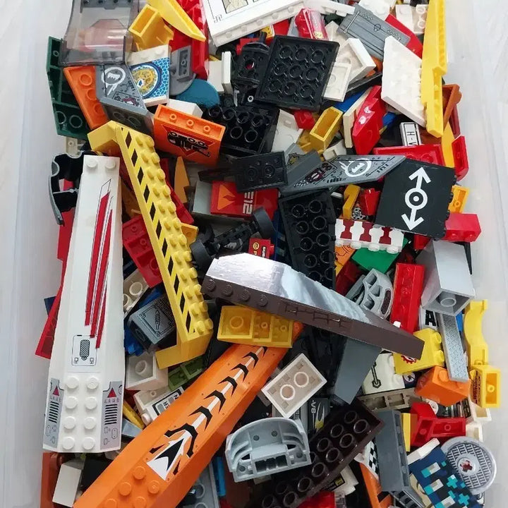 [BUNJANG] LEGO Bricks Mixed Set with Stickers / 레고 블록 믹스 상품 스티커 부착된 브릭