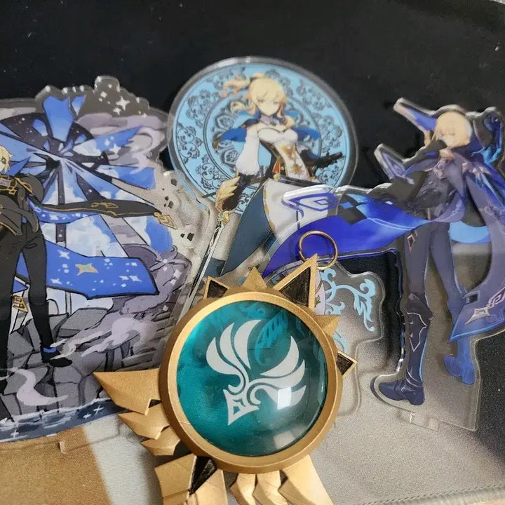 [BUNJANG] Genshin Impact Acrylic Stand + Vision / 원신 아크릴 스탠드 + 신의 눈